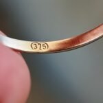 vintage 9k gold ring hallmark 375